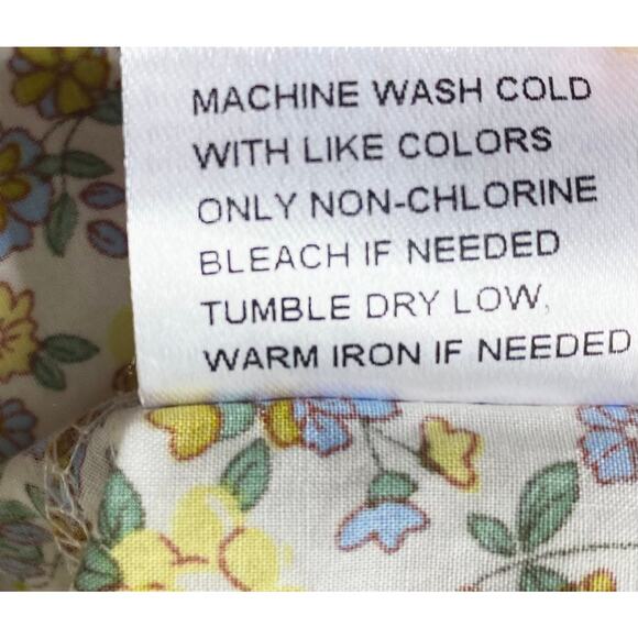 BAYBALA Jolene Smocked Bust Flutter Sleeve Floral Prairie Maxi Dress LARGE - Picture 14 of 14